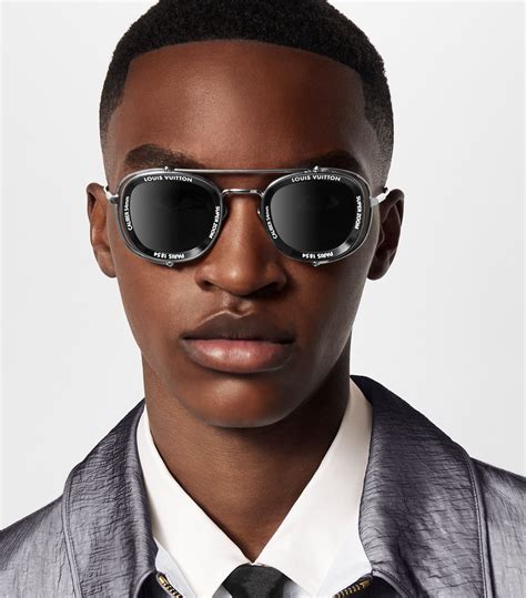 louis vuitton zonnebril polijsten|LV Super Vision Metal Pilot Square Sunglasses .